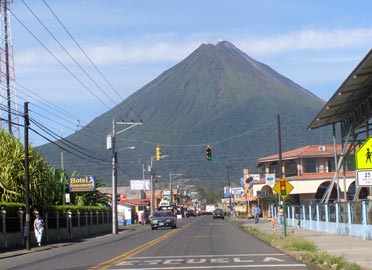 Downtown La Fortuna
