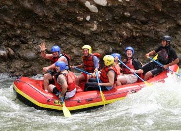 Rafting tour